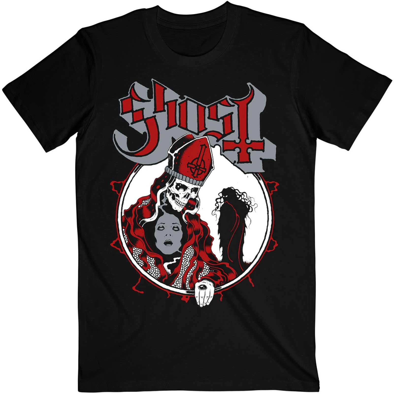 (ゴースト) Ghost オフィシャル商品 ユニセックス Hi-Red Possession Tシャツ 半袖 トップス 