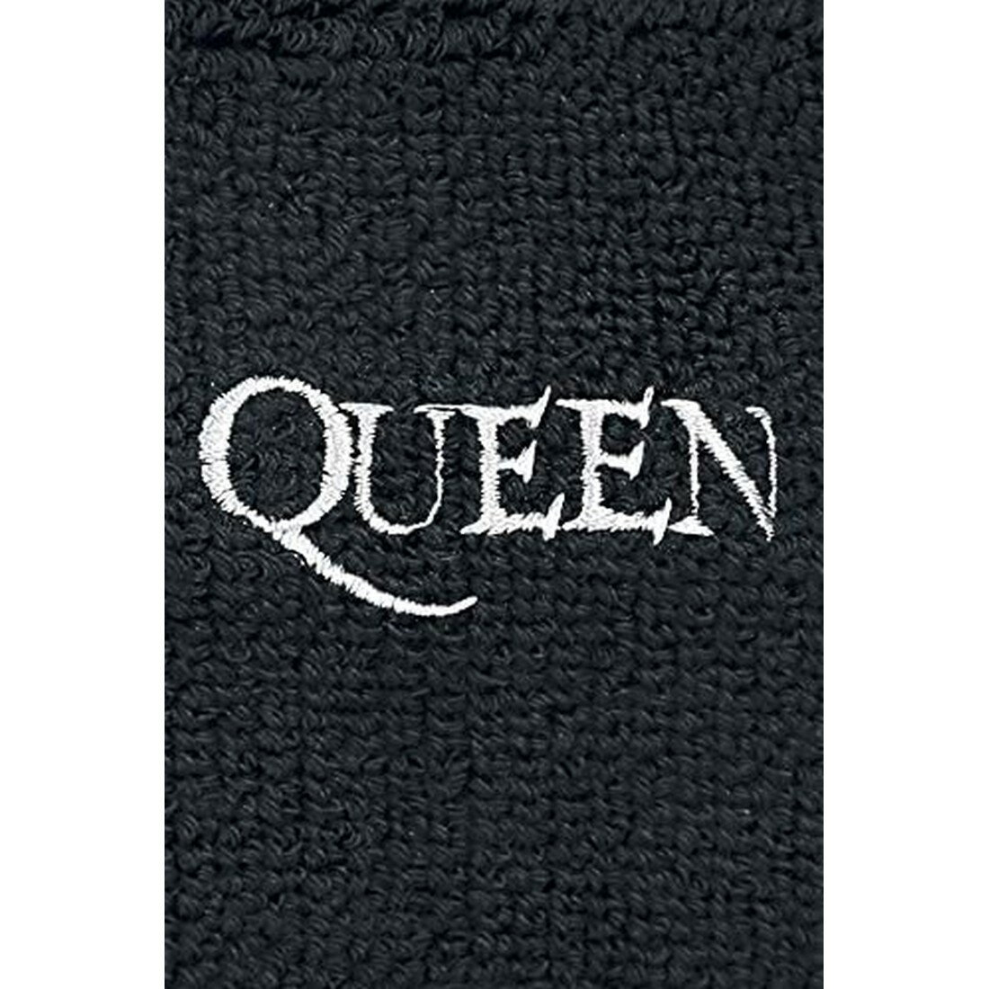 (クイーン) Queen オフィシャル商品 ロゴ リストバンド スエットバンド 【海外通販】