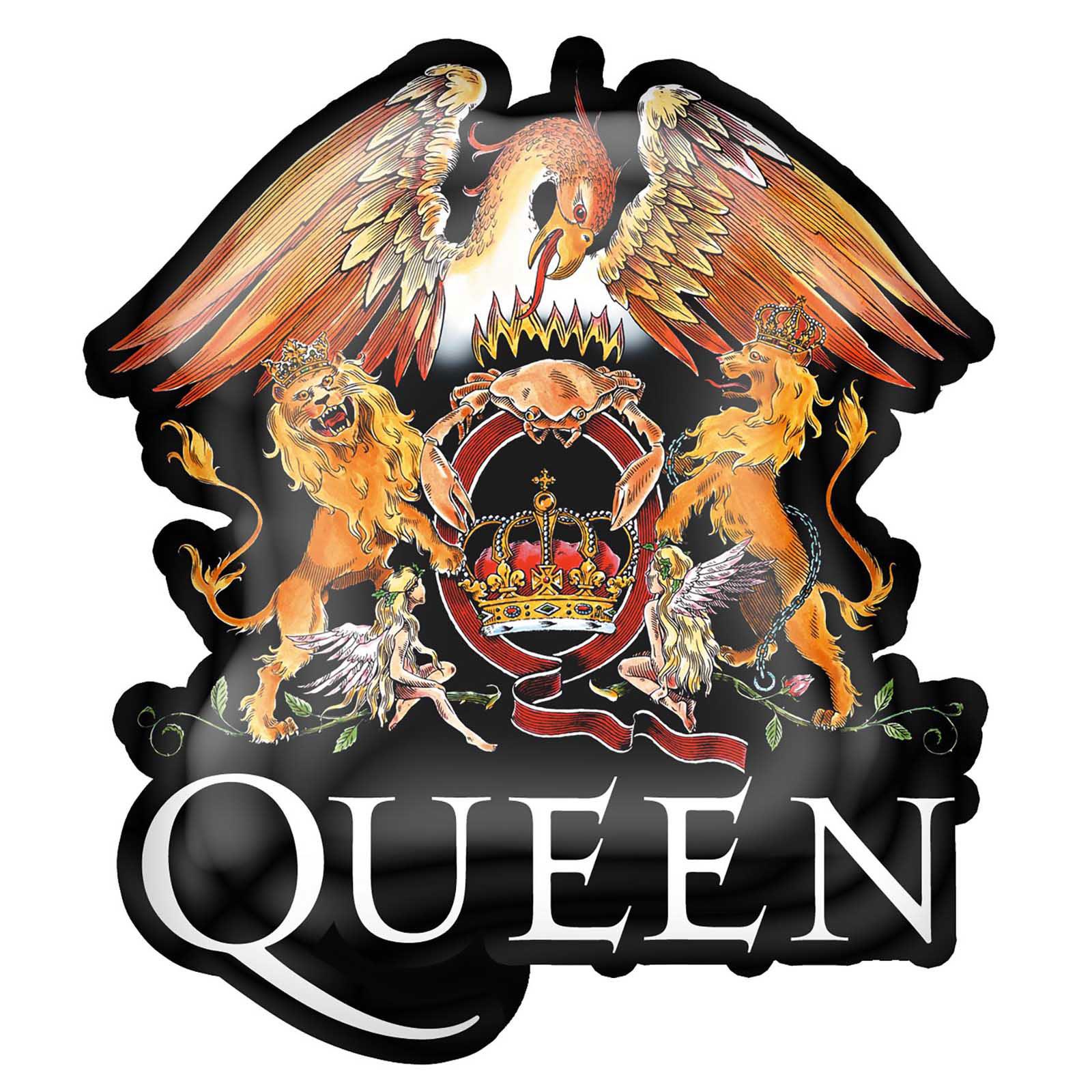 (クイーン) Queen オフィシャル商品 エナメル クレスト バッジ 【海外通販】