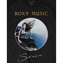 (ロキシー ミュージック) Roxy Music オフィシャル商品 ユニセックス Siren Tシャツ コットン 半袖 トップス 【海外通販】
