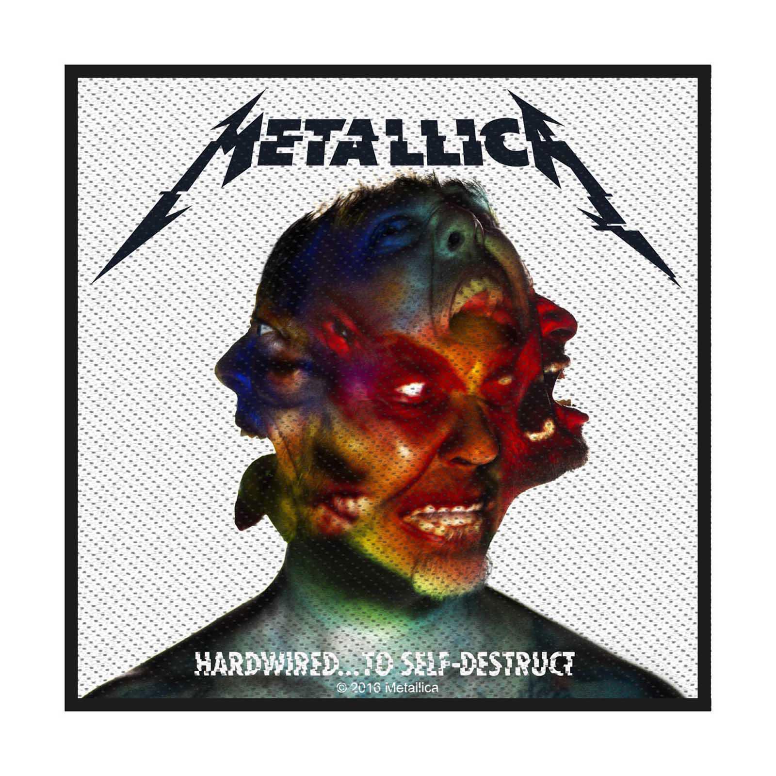 (メタリカ) Metallica オフィシャル商品 Hardwired To Self Destruct スタンダード ワッペン パッチ 【海外通販】