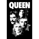 (クイーン) Queen オフィシャル商品 Faces テキスタイルポスター 布製 ポスター 【海外通販】