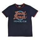 (デヴィッド・ボウイ) David Bowie オフィシャル商品 ユニセックス 1978 World Tour Tシャツ リンガー コットン 半袖 トップス 【...