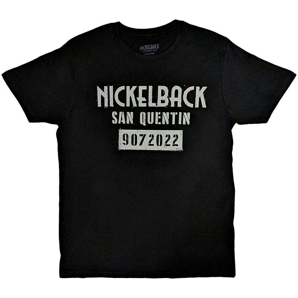 (ニッケルバック) Nickelback オフィシャル商品 ユニセックス San Quentin Tシャツ 半袖 トップス 