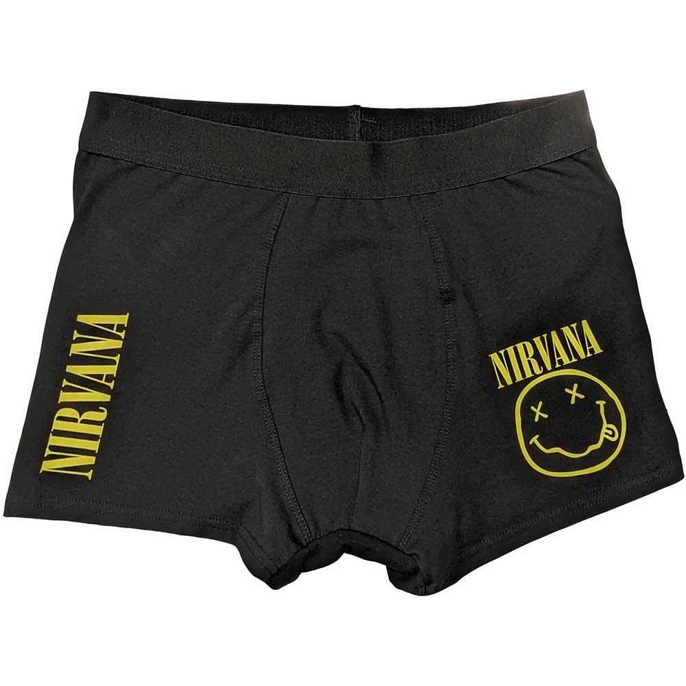 (ニルヴァーナ) Nirvana オフィシャル商品 ユニセックス Smile ボクサーショーツ 下着 パンツ 【海外通販】
