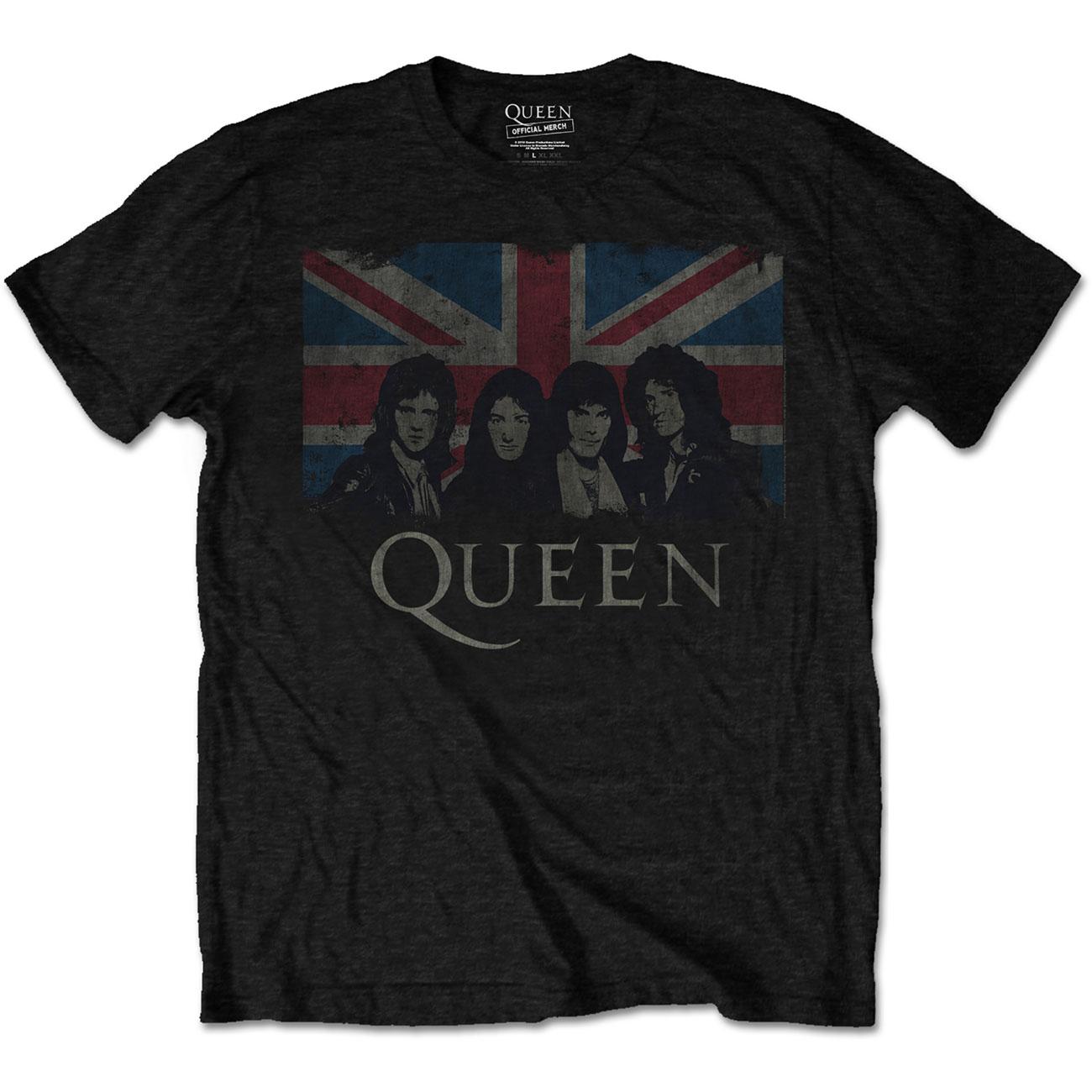 (クイーン) Queen オフィシャル商品 ユニセックス Union Tシャツ 半袖 トップス 【海外通販】 1