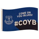 エバートン フットボールクラブ Everton FC オフィシャル商品 スローガン 旗 フラッグ 【海外通販】