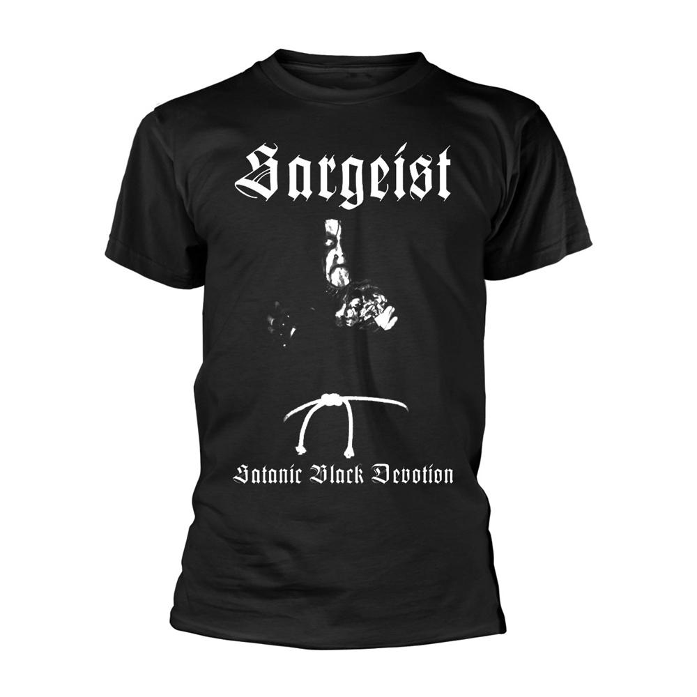 (サーガイスト) Sargeist オフィシャル商品 ユニセックス Satanic Black Devotion Tシャツ 半袖 トップス 【海外通販】