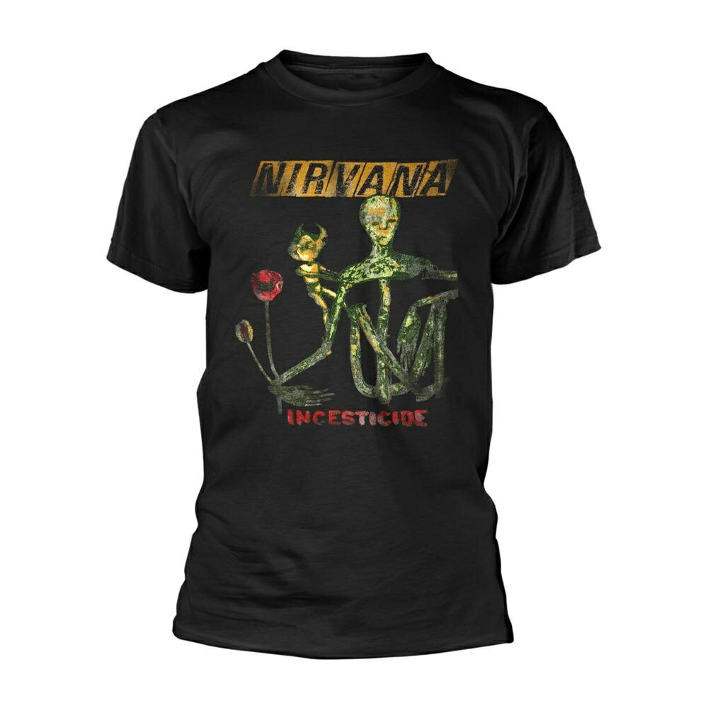 (ニルヴァーナ) Nirvana オフィシャル商品 ユニセックス Reformant Incesticide Tシャツ 半袖 トップス 