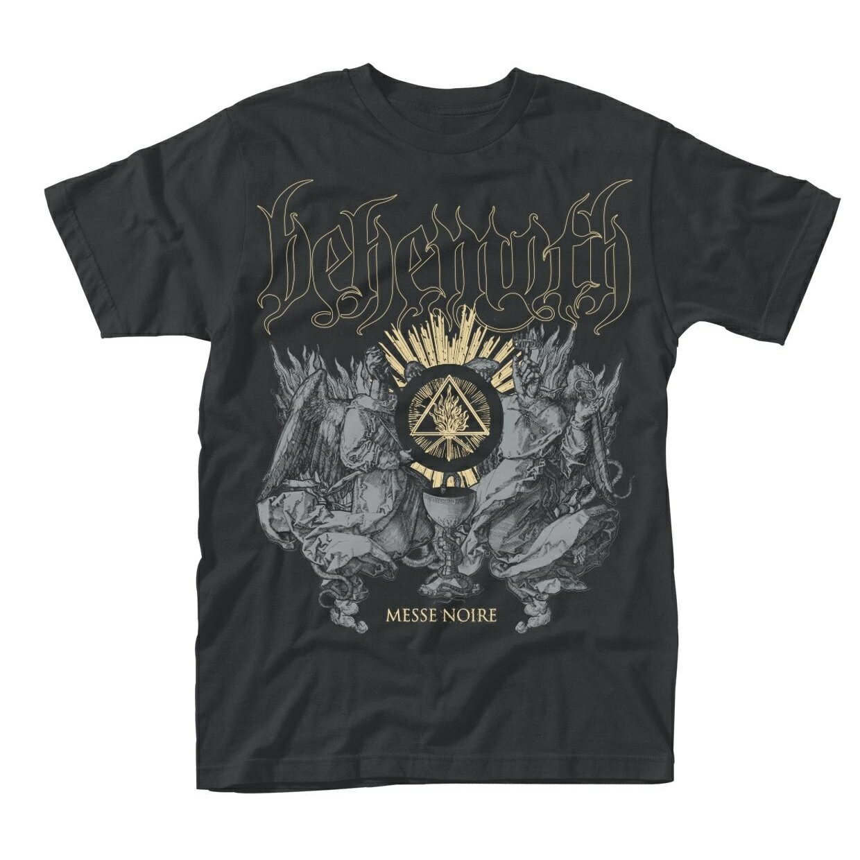 (ベヒーモス) Behemoth オフィシャル商品 ユニセックス Messe Noire Tシャツ 半袖 トップス 【海外通販】