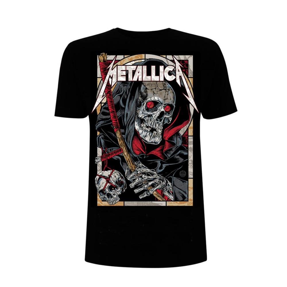 (メタリカ) Metallica オフィシャル商品 ユニセックス Death Reaper Tシャツ 半袖 トップス 【海外通販】