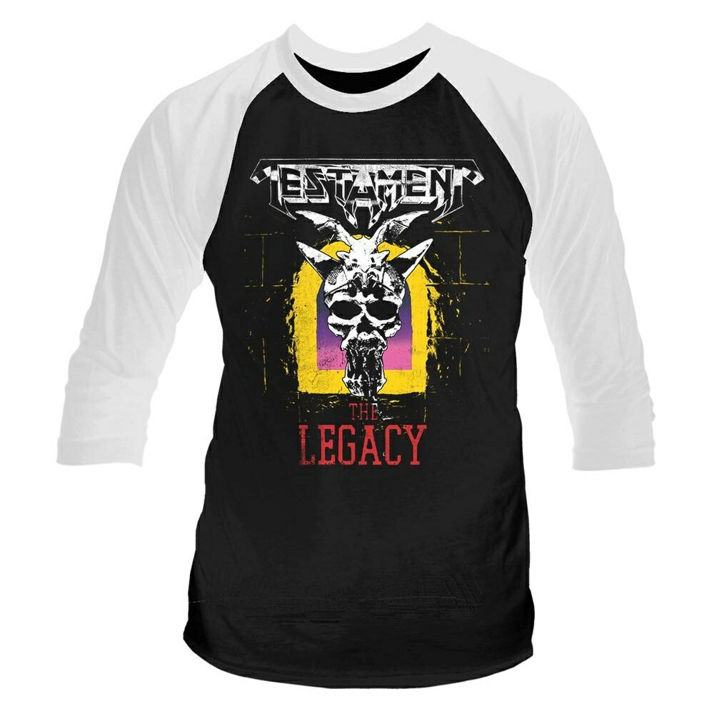 (テスタメント) Testament オフィシャル商品 ユニセックス The Legacy Tシャツ 七分袖 トップス 【海外通販】