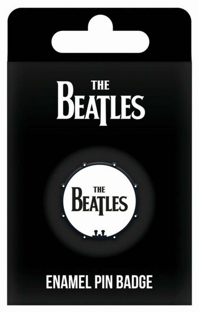 (ビートルズ) The Beatles オフィシャル商品 エナメル ドラム バッジ 【海外通販】