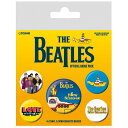 (ザ・ビートルズ) The Beatles オフィシャル商品 イエロー・サブマリン バッジセット バッジ (5個セット) 【海外通販】