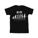 (エーシー・ディーシー) AC/DC オフィシャル商品 キッズ・子供用 Evolution Of Rock 半袖 Tシャツ トップス 男の子 【海外通販】