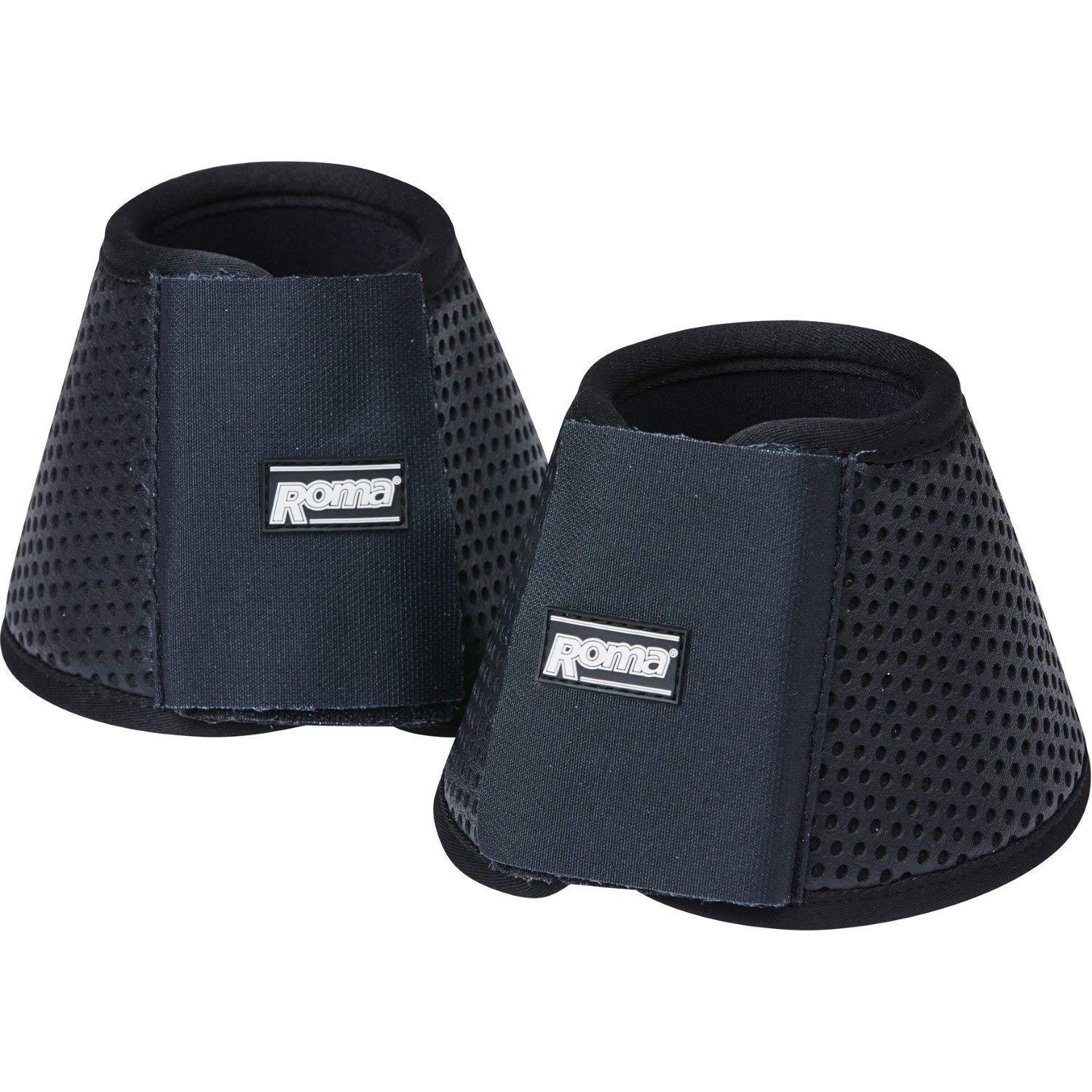 (ローマ) Roma 馬用 Air Flow 衝撃吸収 ベルブーツ 馬装具 乗馬 ホースライディング 馬用ブーツ 【海外通販】