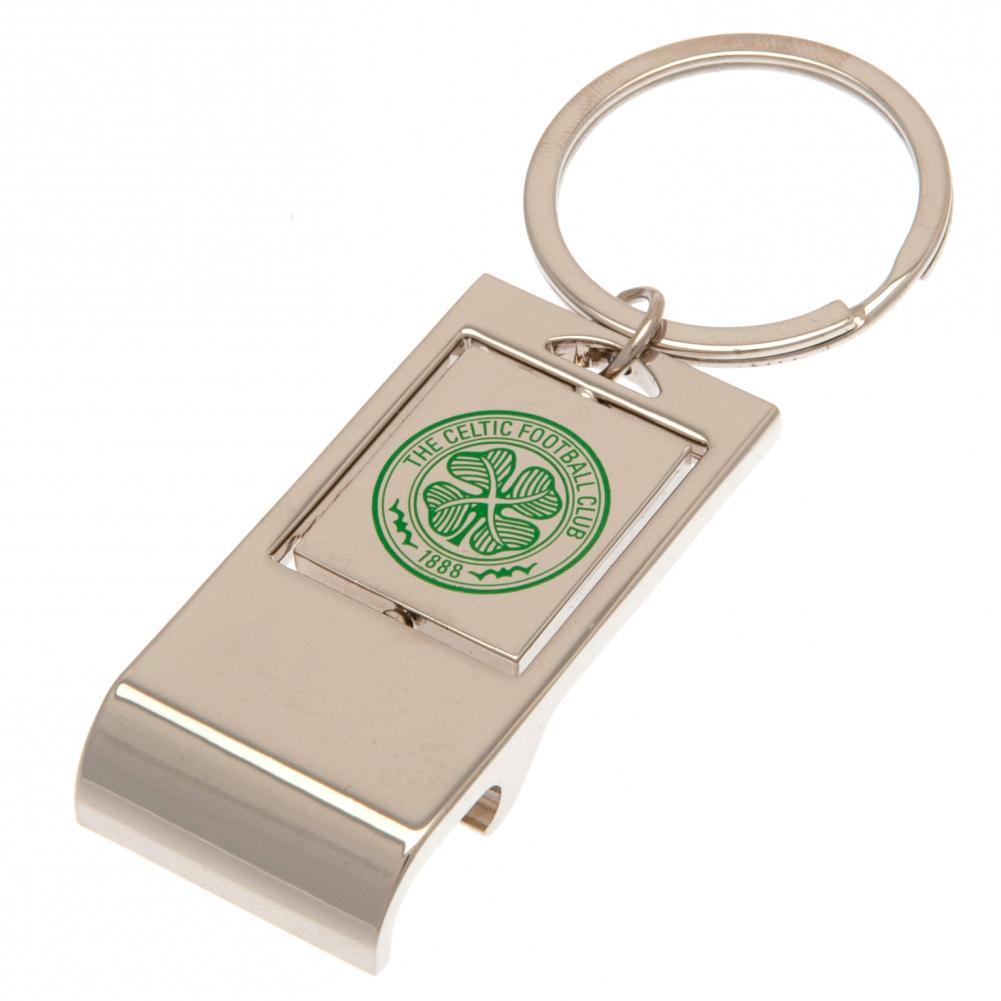 セルティック フットボールクラブ Celtic FC オフィシャル商品 ボトルオープナー 栓抜き キーホルダー 【海外通販】