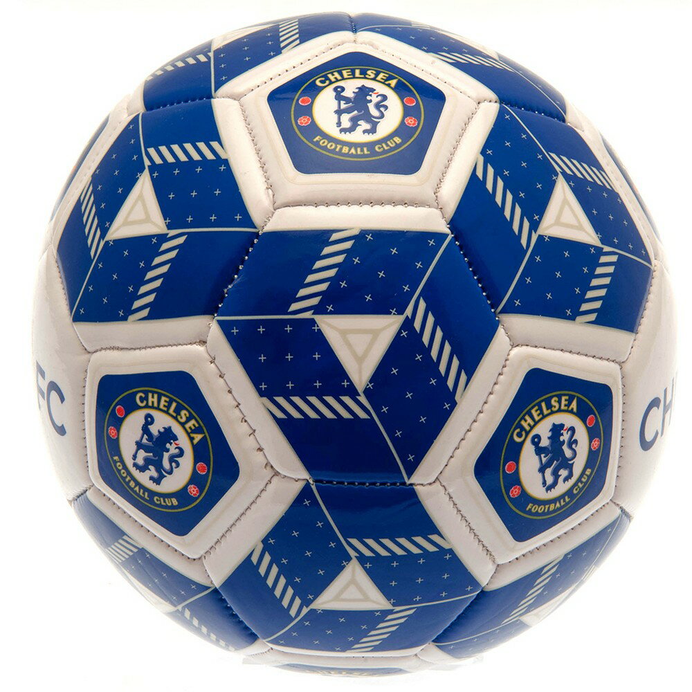 チェルシー フットボールクラブ Chelsea FC オフィシャル商品 Hexagon サッカーボール 【海外通販】