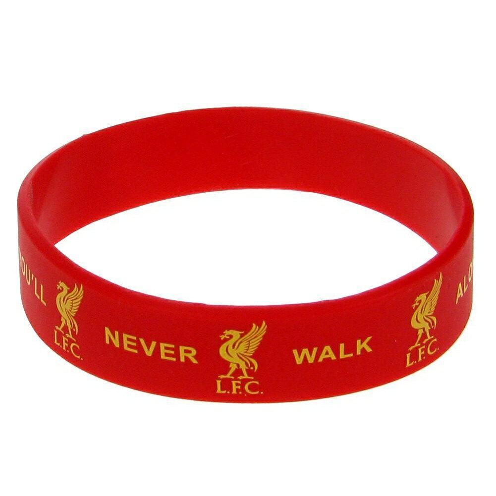 リバプール・フットボールクラブ Liverpool FC オフィシャル商品 シリコン リストバンド スポーツ 【海外通販】