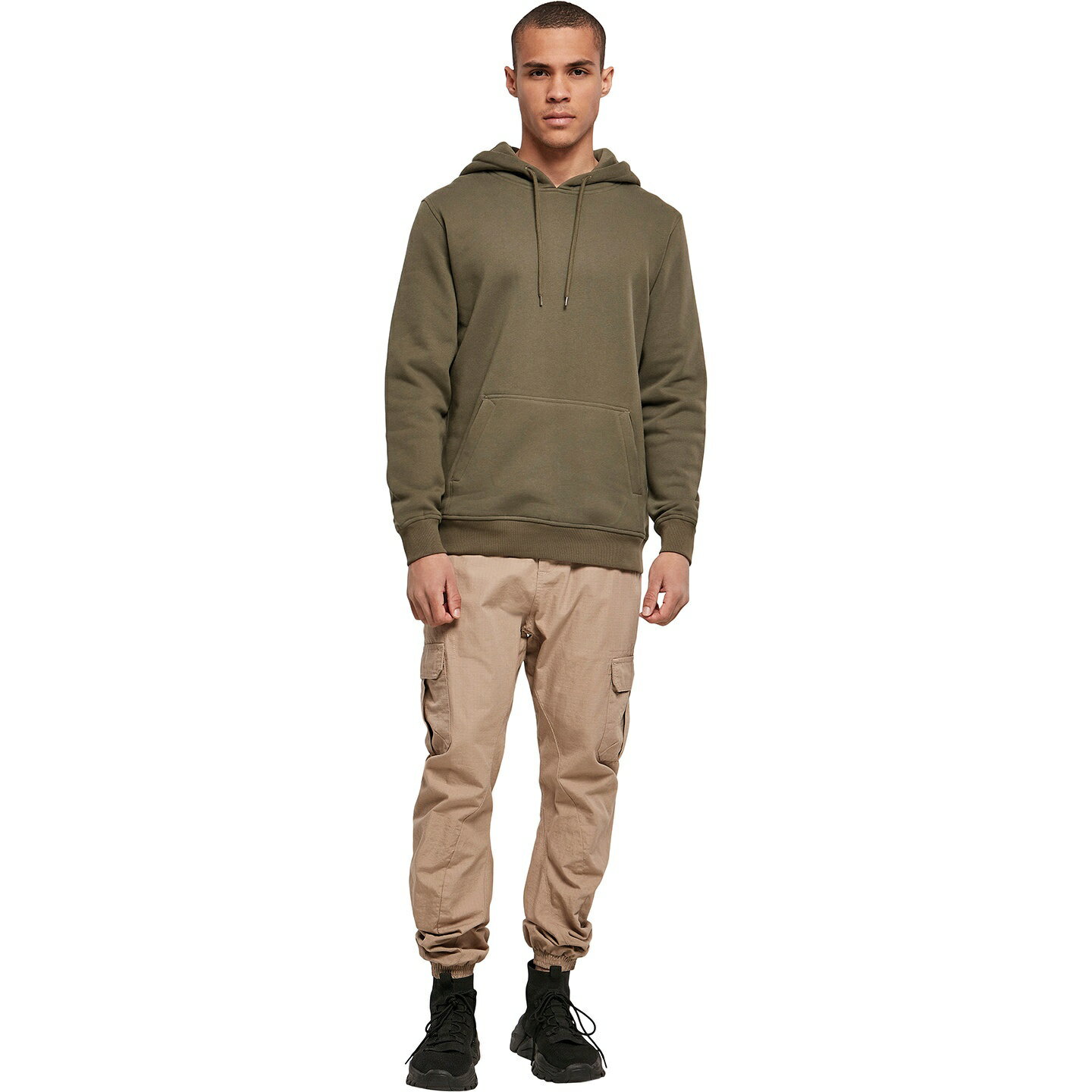 (ビルド・ユア・ブランド) Build Your Brand メンズ オーガニック パーカー フーディー プルオーバー 【海外通販】