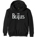 (ザ ビートルズ) The Beatles オフィシャル商品 ユニセックス Drop T ロゴ パーカー フード付き トレーナー 【海外通販】