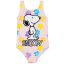 (スヌーピー) Snoopy オフィシャル商品 キッズ・子供 ワンピース 水着 スイムスーツ 【海外通販】