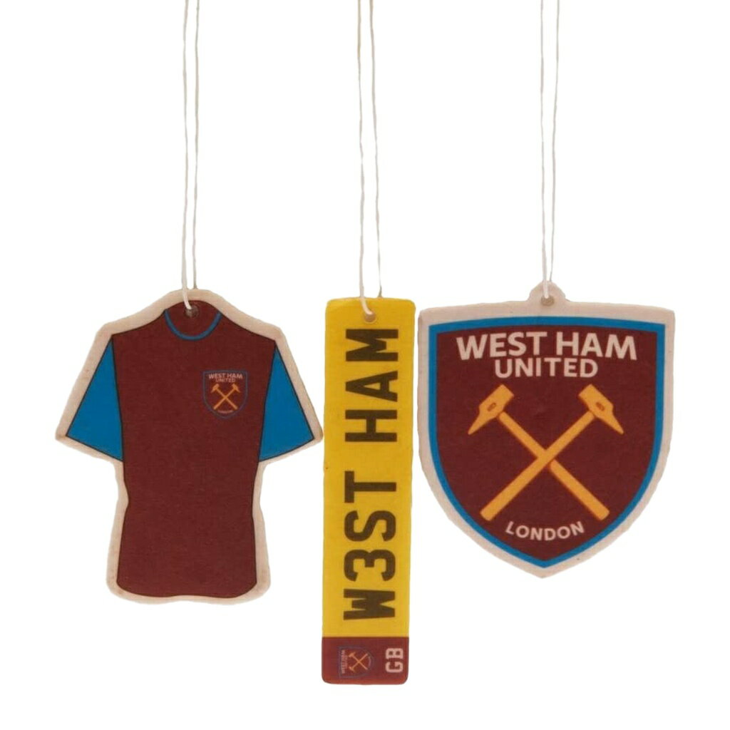 ウェストハム・ユナイテッド フットボールクラブ West Ham United FC オフィシャル商品 エアーフレッシ..