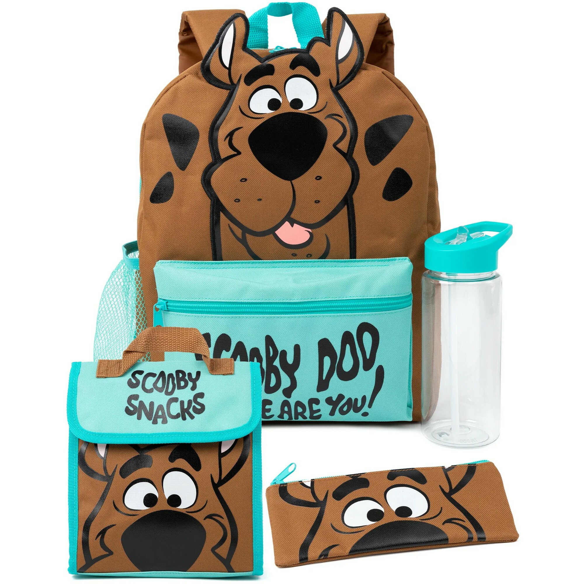 楽天Pertemba Japan（スクービー・ドゥー） Scooby Doo オフィシャル商品 Where Are You? リュック バックパック かばん セット （4ピース） 【海外通販】