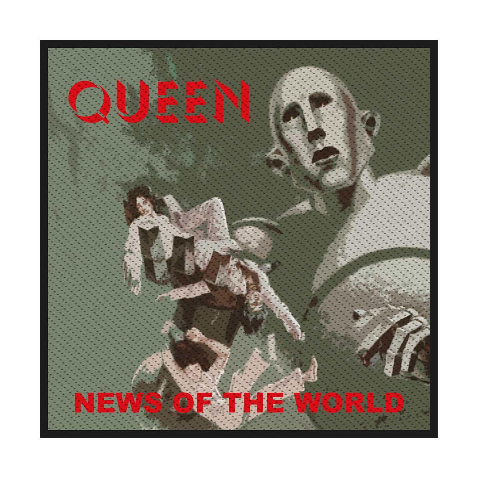 (クイーン) Queen オフィシャル商品 News Of The World ワッペン スタンダード パッチ 【海外通販】