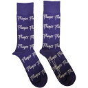 (プリンス) Prince オフィシャル商品 ユニセックス リピートロゴ ソックス 靴下 (1足組) 【海外通販】