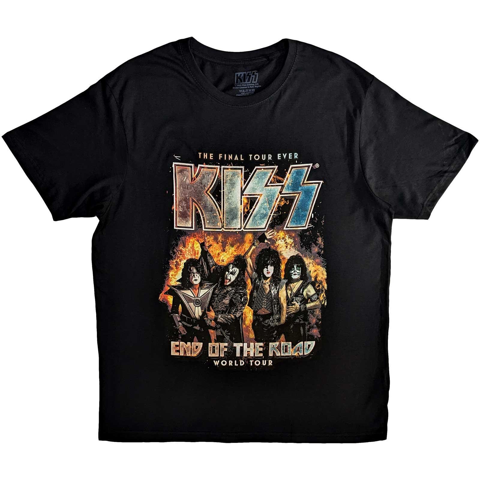 (キッス) Kiss オフィシャル商品 ユニセックス End Of The Road Final Tour Tシャツ 半袖 トップス 【海外通販】
