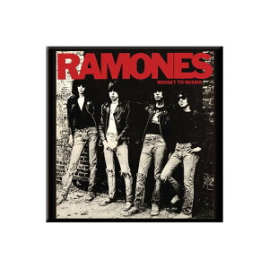 (ラモーンズ) Ramones オフィシャル商品 Rocket To Russia フリッジマグネット 冷蔵庫 磁石 【海外通販】