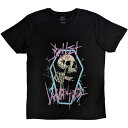 (ブレット フォー マイ ヴァレンタイン) Bullet For My Valentine オフィシャル商品 ユニセックス Thrash Skull Tシャツ 半袖 トップス 【海外通販】