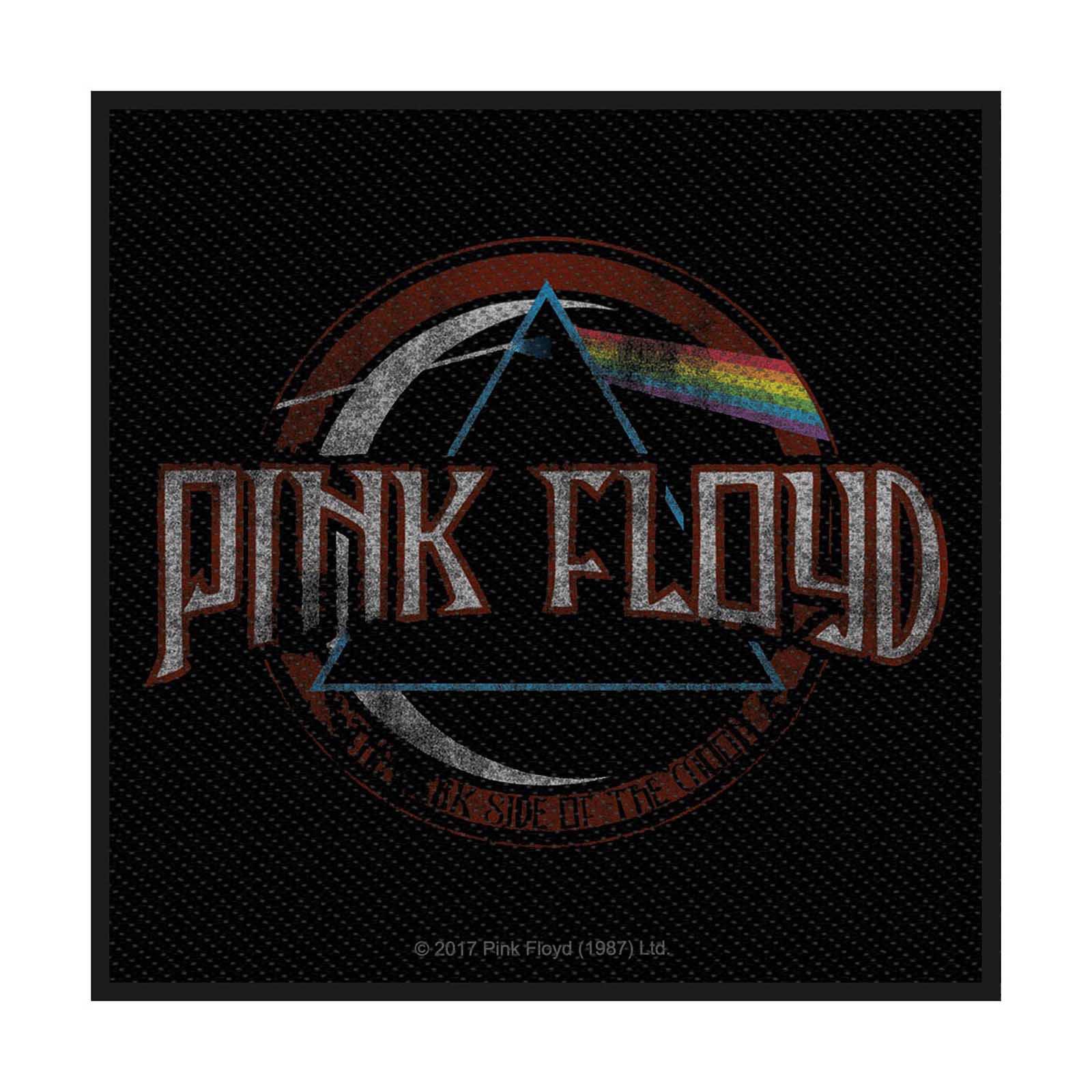 乐天商城 - (ピンク・フロイド) Pink Floyd オフィシャル商品 Dark Side Of The Moon ワッペン ディストレス加工 パッチ 【海外通販】