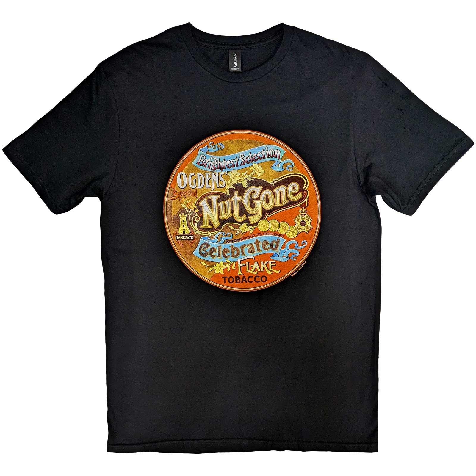 (スモール・フェイセス) Small Faces オフィシャル商品 ユニセックス Nut Gone Tシャツ コットン 半袖 トップス 【海外通販】