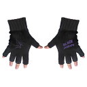 (ブラック・サバス) Black Sabbath オフィシャル商品 ユニセックス Logo & Devil 手袋 フィンガーレス グローブ 【海外通販】