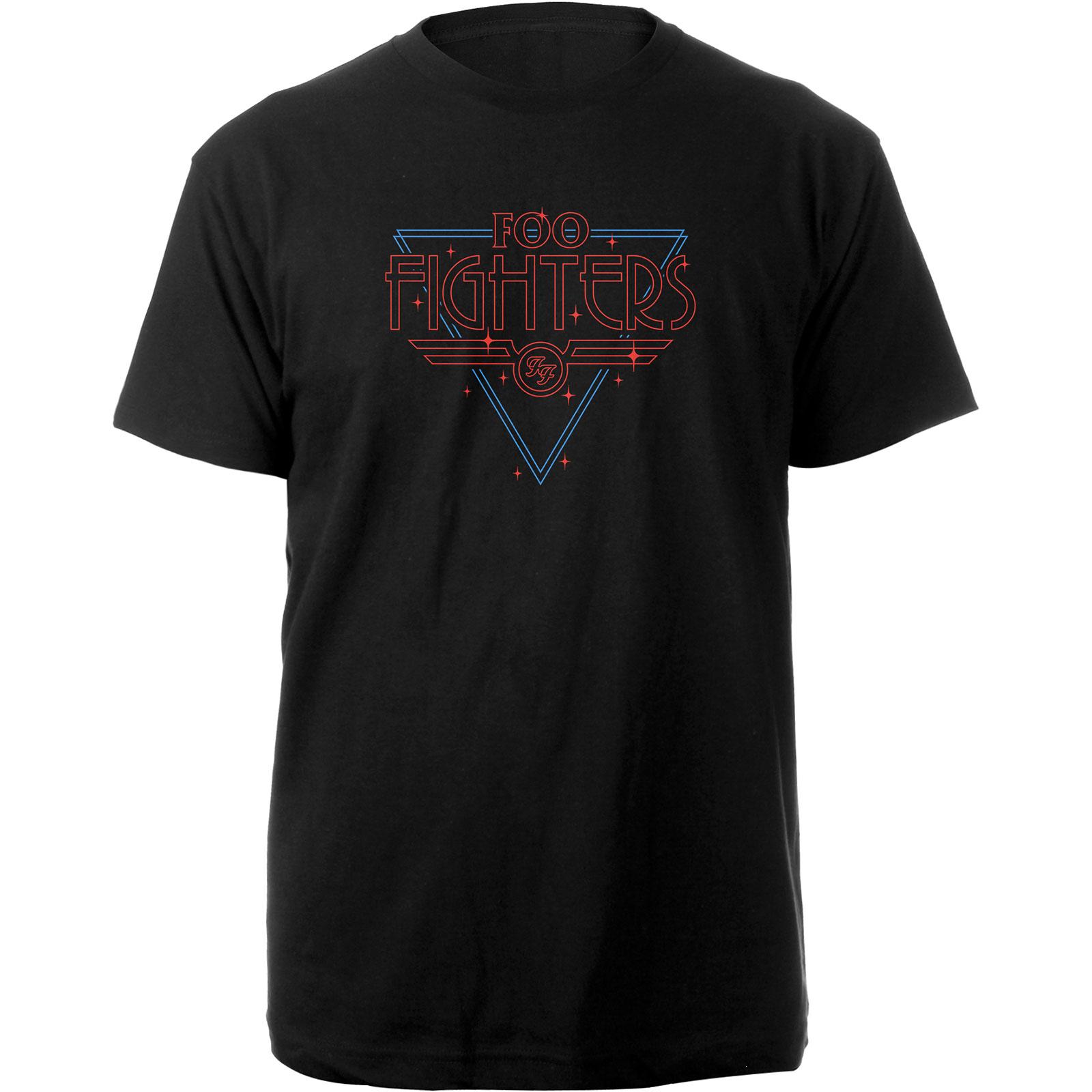 (フー・ファイターズ) Foo Fighters オフィシャル商品 ユニセックス Disco Outline Tシャツ 半袖 トップス 