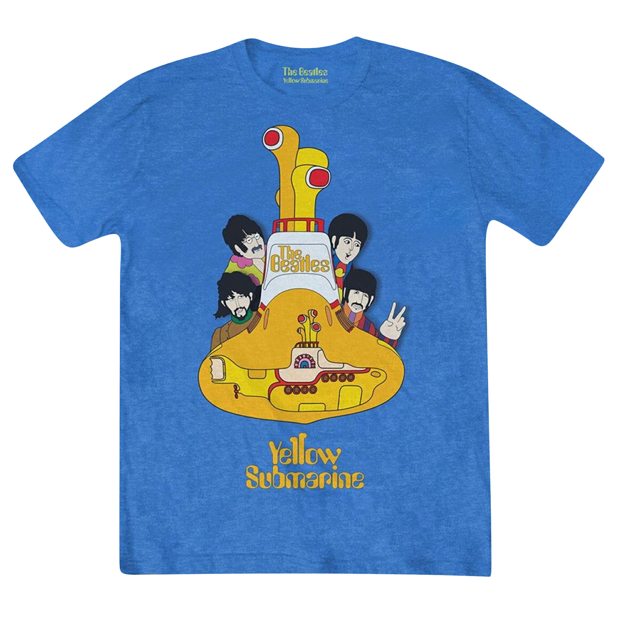 (ビートルズ) The Beatles オフィシャル商品 ユニセックス Yellow Submarine Sub Tシャツ 半袖 トップス 【海外通販】
