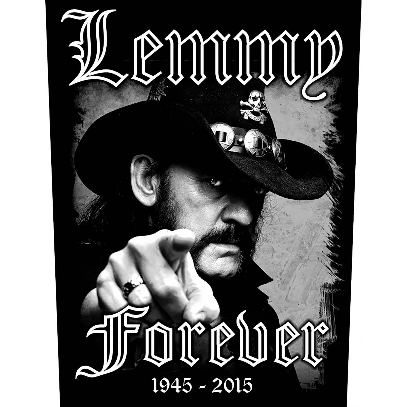 (レミー) Lemmy オフィシャル商品 Forever 大型 ワッペン パッチ 【海外通販】