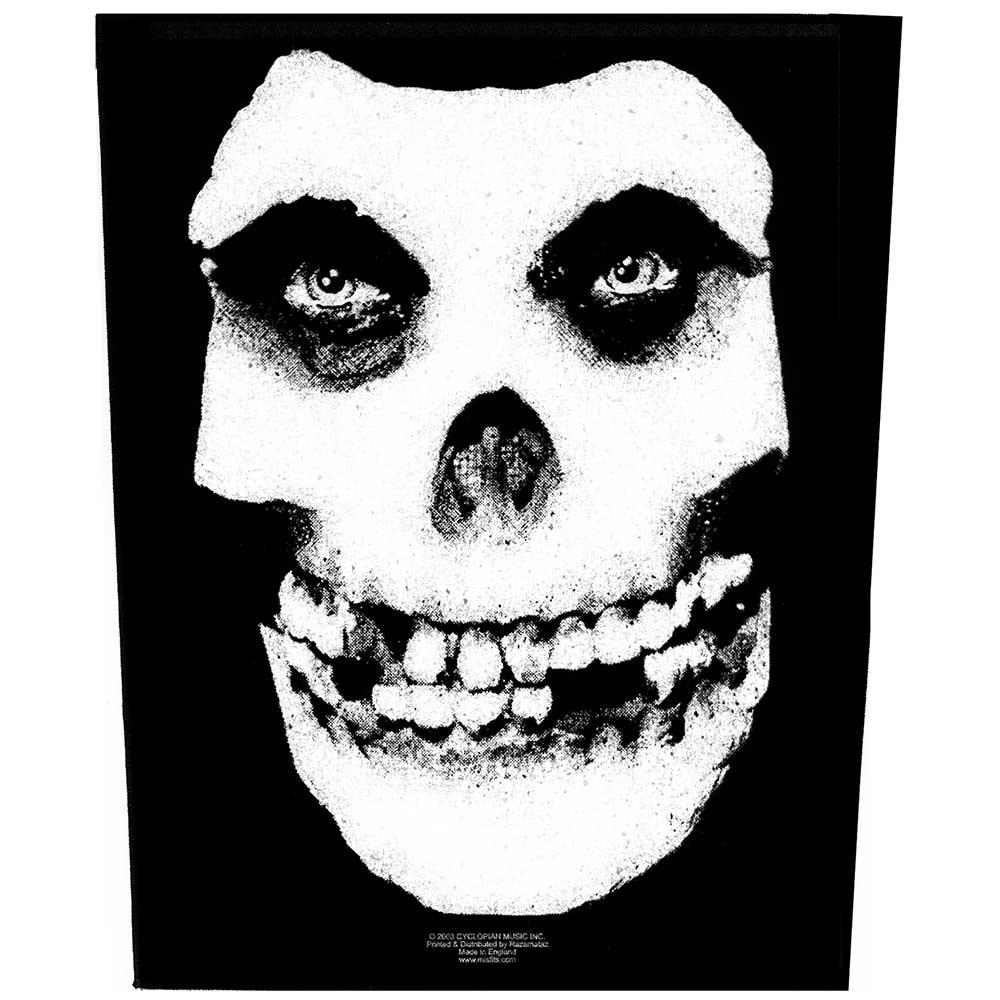 (ミスフィッツ) Misfits オフィシャル商品 フェイス スカル ワッペン パッチ 【海外通販】