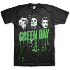 (グリーン・デイ) Green Day オフィシャル商品 ユニセックス Drips Tシャツ 半袖 トップス 【海外通販】