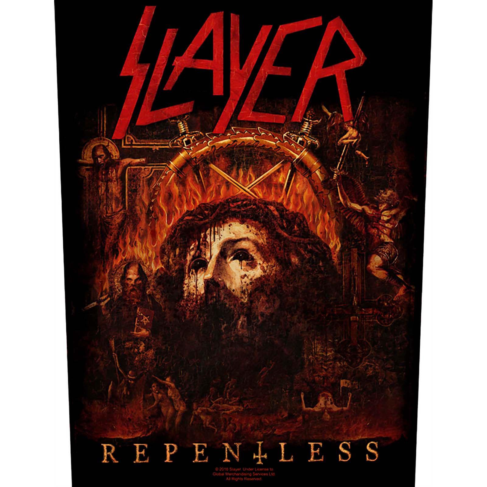 (スレイヤー) Slayer オフィシャル商品 Repentless ワッペン アルバム パッチ 