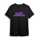 (ブラック サバス) Black Sabbath オフィシャル商品 ユニセックス Wavy ロゴ Tシャツ プラスサイズ 半袖 トップス 【海外通販】