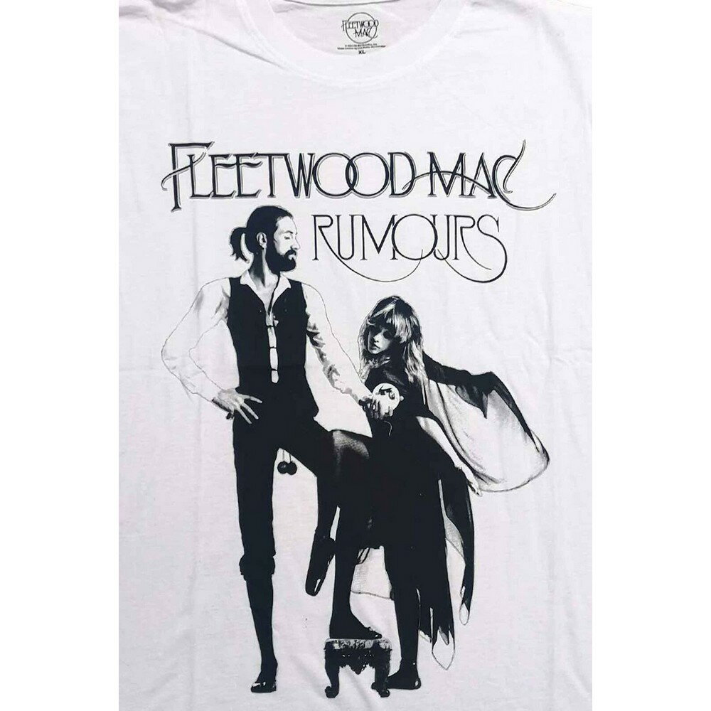 (フリートウッド マック) Fleetwood Mac オフィシャル商品 ユニセックス Rumours Tシャツ コットン 半袖 トップス 【海外通販】
