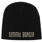 (ディム・ボルギル) Dimmu Borgir オフィシャル商品 ユニセックス ロゴ ニット帽 ビーニー キャップ 【海外通販】