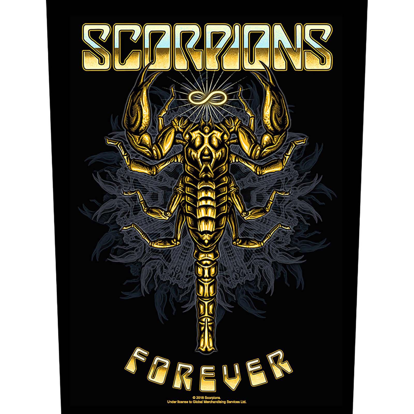 (スコーピオンズ) Scorpions オフィシャル商品 Forever ワッペン パッチ 【海外通販】