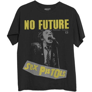 (セックス・ピストルズ) Sex Pistols オフィシャル商品 ユニセックス No Future Tシャツ コットン 半袖 トップス 【海外通販】