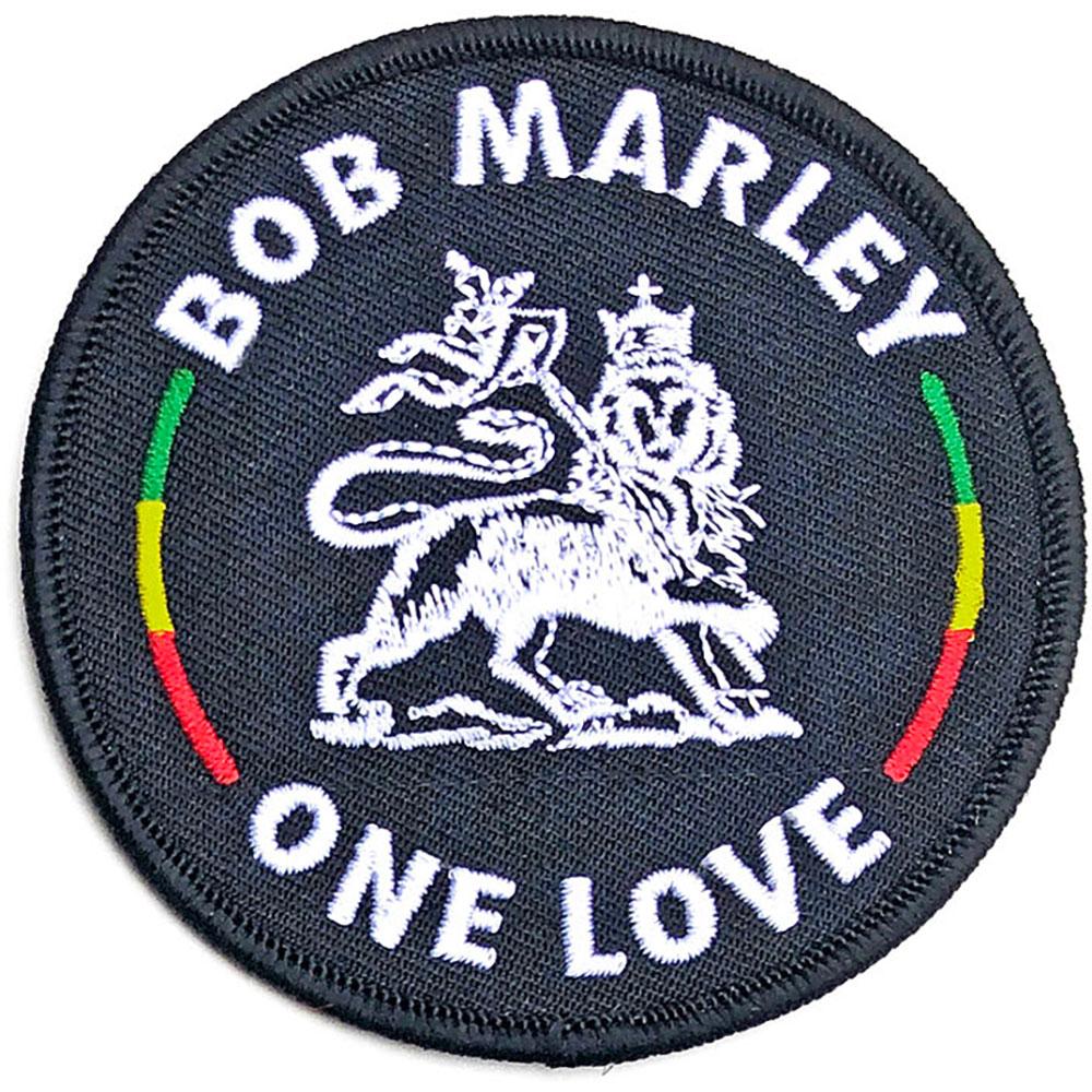 (ボブ・マーリー) Bob Marley オフィシャル商品 ライオン ワッペン アイロン装着 パッチ 【海外通販】