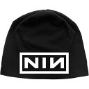 (ナイン・インチ・ネイルズ) Nine Inch Nails オフィシャル商品 ユニセックス ロゴ ニット帽 ビーニー キャップ 【海外通販】