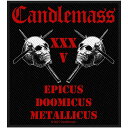 (キャンドルマス) Candlemass オフィシャル商品 Epicus 35th Anniversary スタンダード ワッペン パッチ 【海外通販】